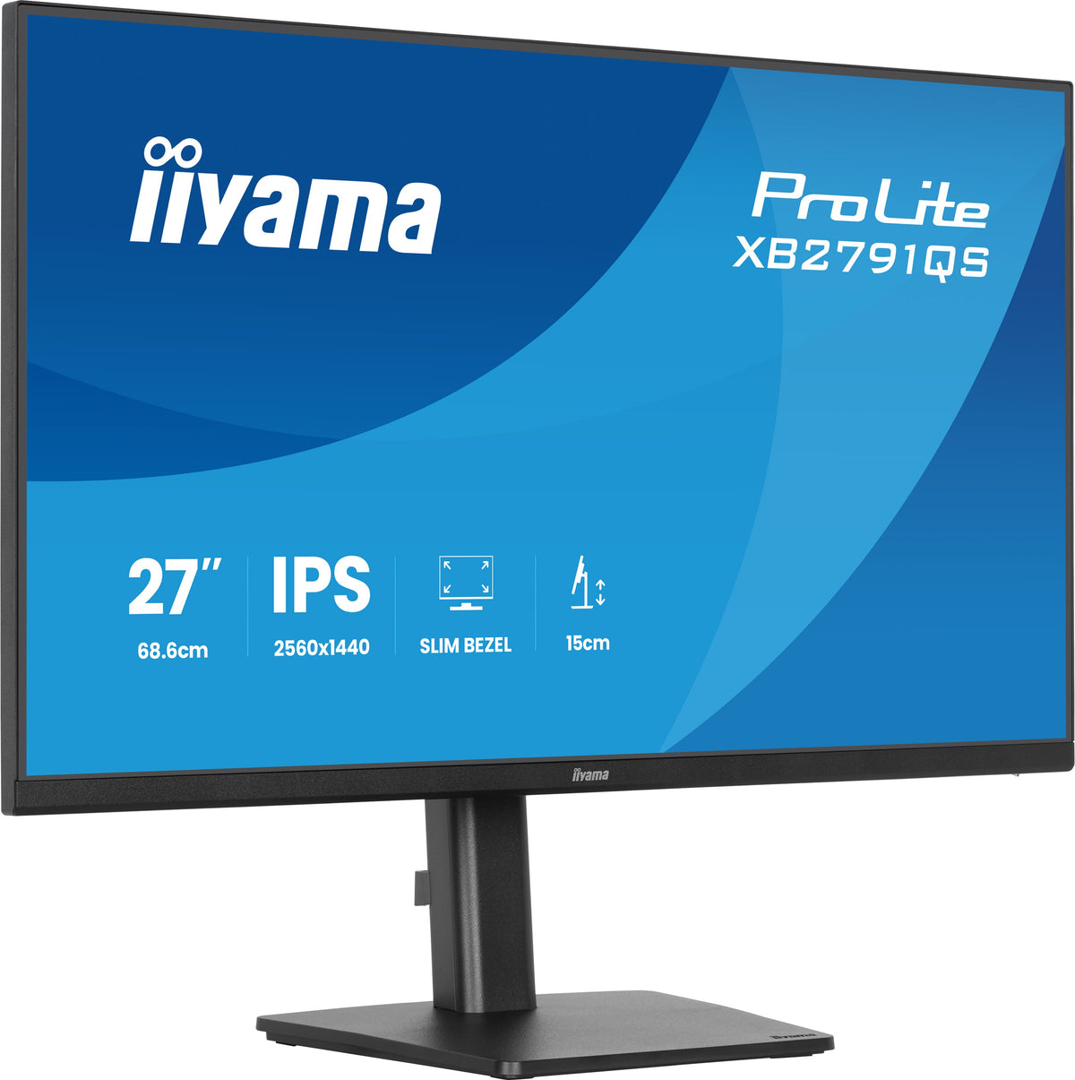 iiyama ProLite XB2791QS-B1 – 27", 2560 × 1440 (WQHD), IPS