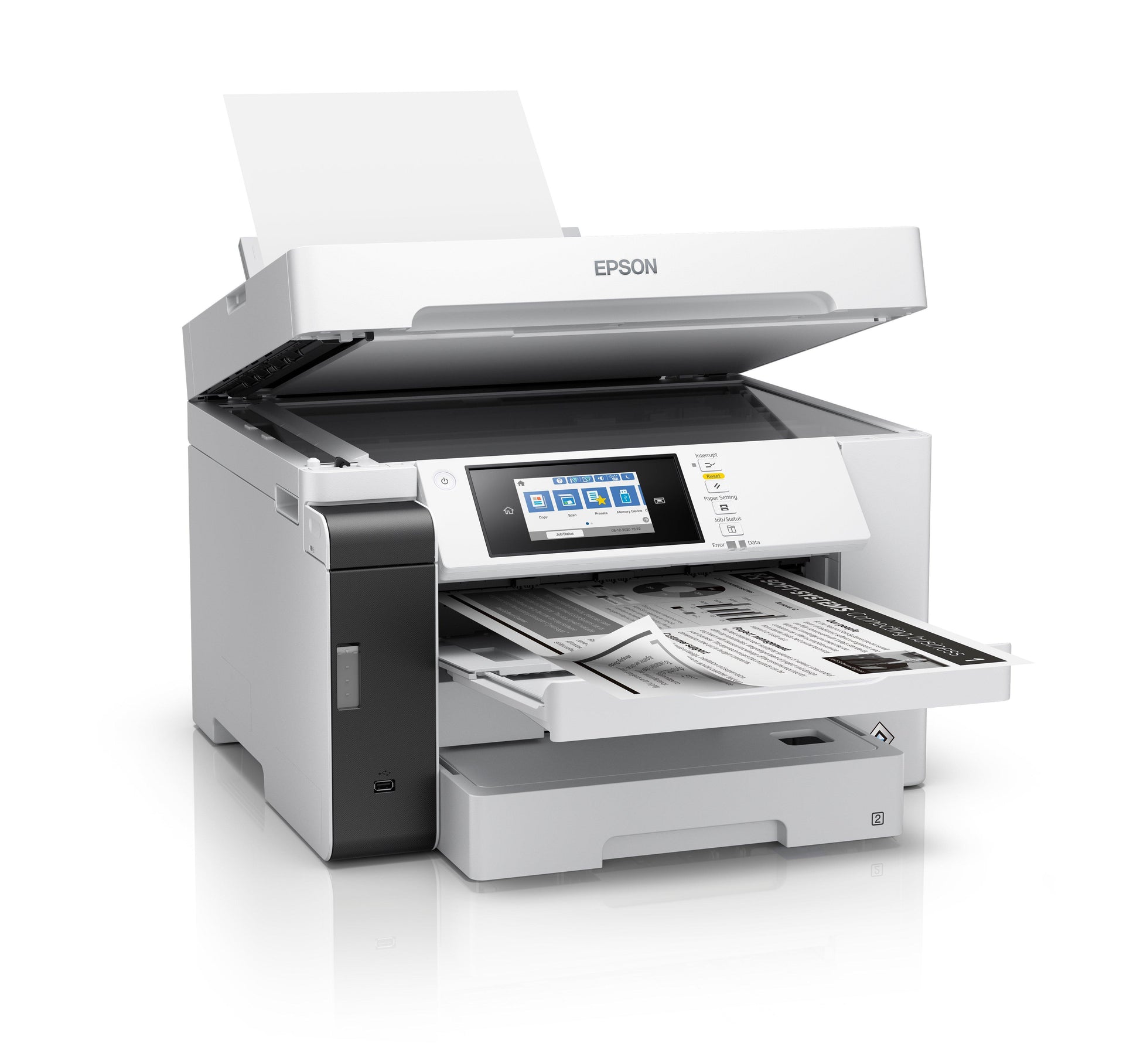 Epson EcoTank Pro ET-M16685 – S/W Tintenstrahl-MFP A3, 3-in-1 – USB/LAN/WLAN – Duplex, ADF – 25 ppm S/W