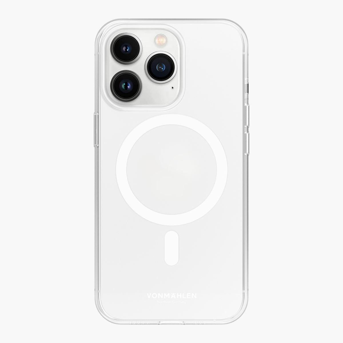Vonmählen Backcover – für Apple iPhone 15 Pro – transparent – PC – MagSafe-kompatibel