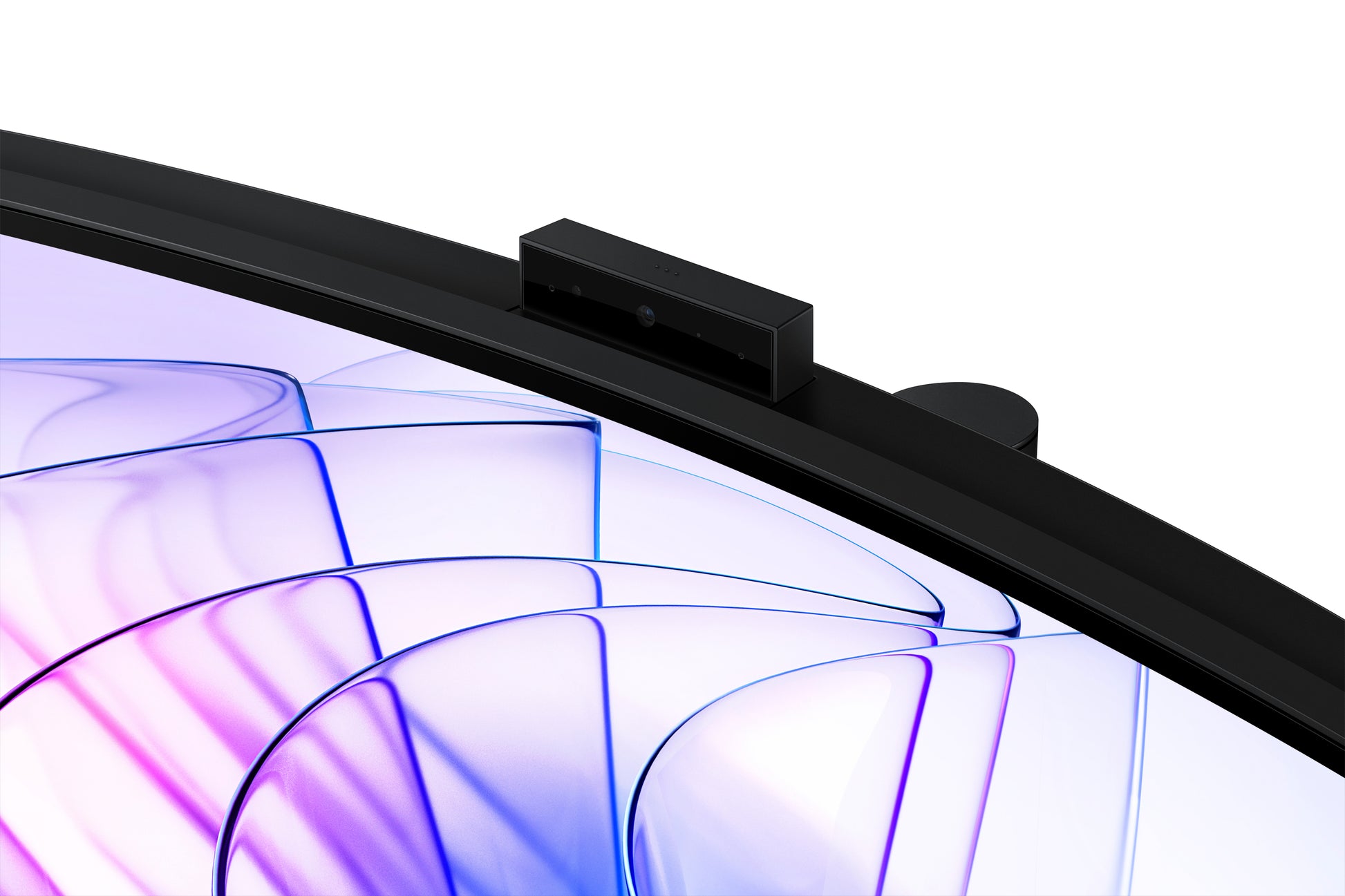 Samsung S34C652VAU – Monitor, 34", Webcam, Integrierte Lautsprecher, USB-C, KVM, VESA 100 × 100, Schwarz