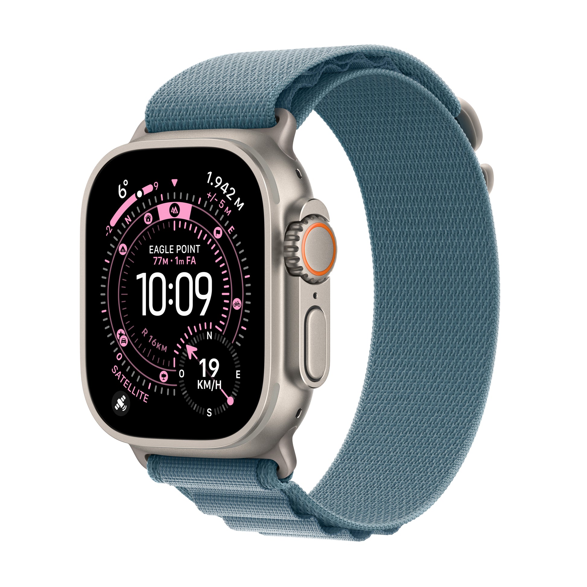 Apple Watch Ultra 3 (2025) – Smartwatch – 49 mm, LTE, Saphirglas, 100 m, Natürliches Titan
