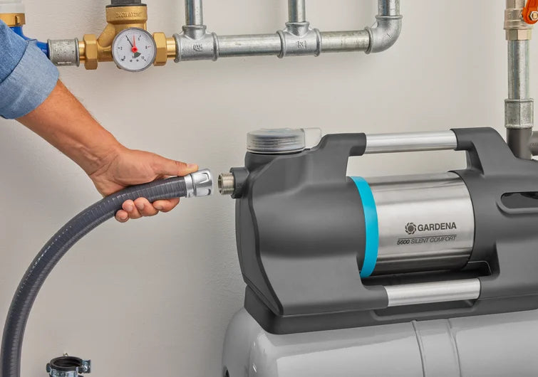 Gardena Sauggarnitur 25 mm, 7 m – 1 Stk – für Wasserpumpen