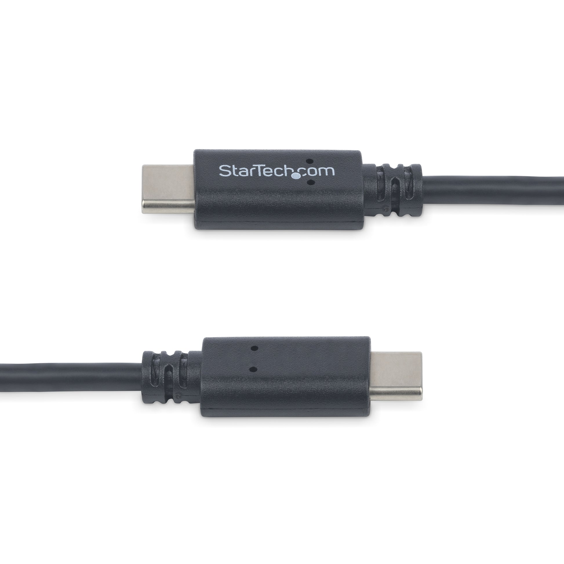 StarTech.com USB-C auf USB-C Kabel – USB 2.0 (480 Mbit/s) – 2 m – PD 60 W – USB-IF zertifiziert – Schwarz