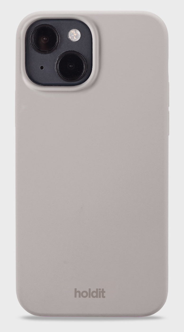 Holdit – Backcover – für Apple iPhone 17 Pro – Taupe – Silikon