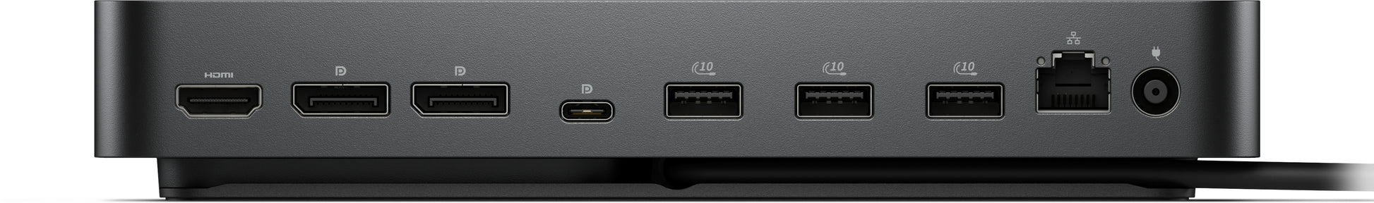 DELL WD25 Dockingstation – USB-C, 2× DP, 1× HDMI, 4× USB-A, 100 W PD, 2,5GbE, für Windows/Mac/ChromeOS