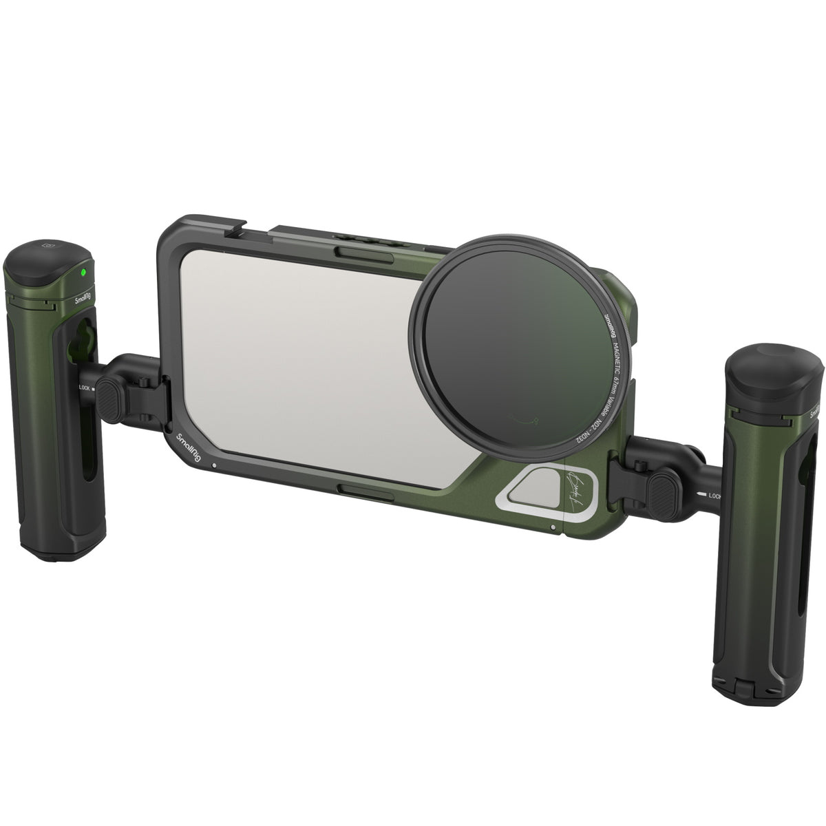 SmallRig Halterung – für Apple iPhone 15 Pro Max, 95,5 × 176,6 × 17,1 mm, grün