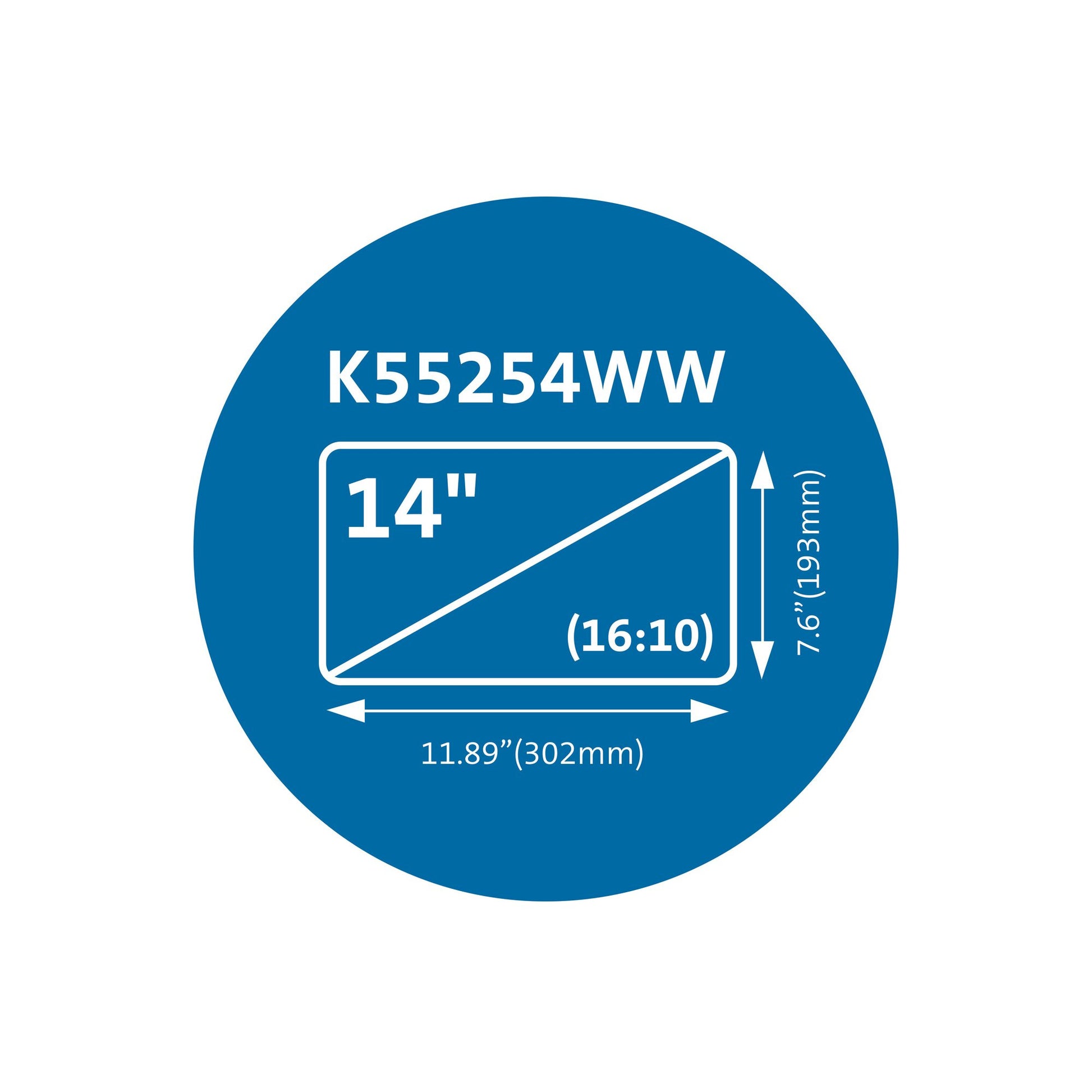 Kensington Displayschutz für 14" Laptop (16:10)