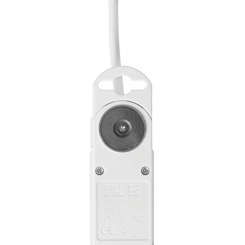 Steffen Steckdosenleiste, 6× T13, mit Schalter, 3 m, Stecker T12, IP20