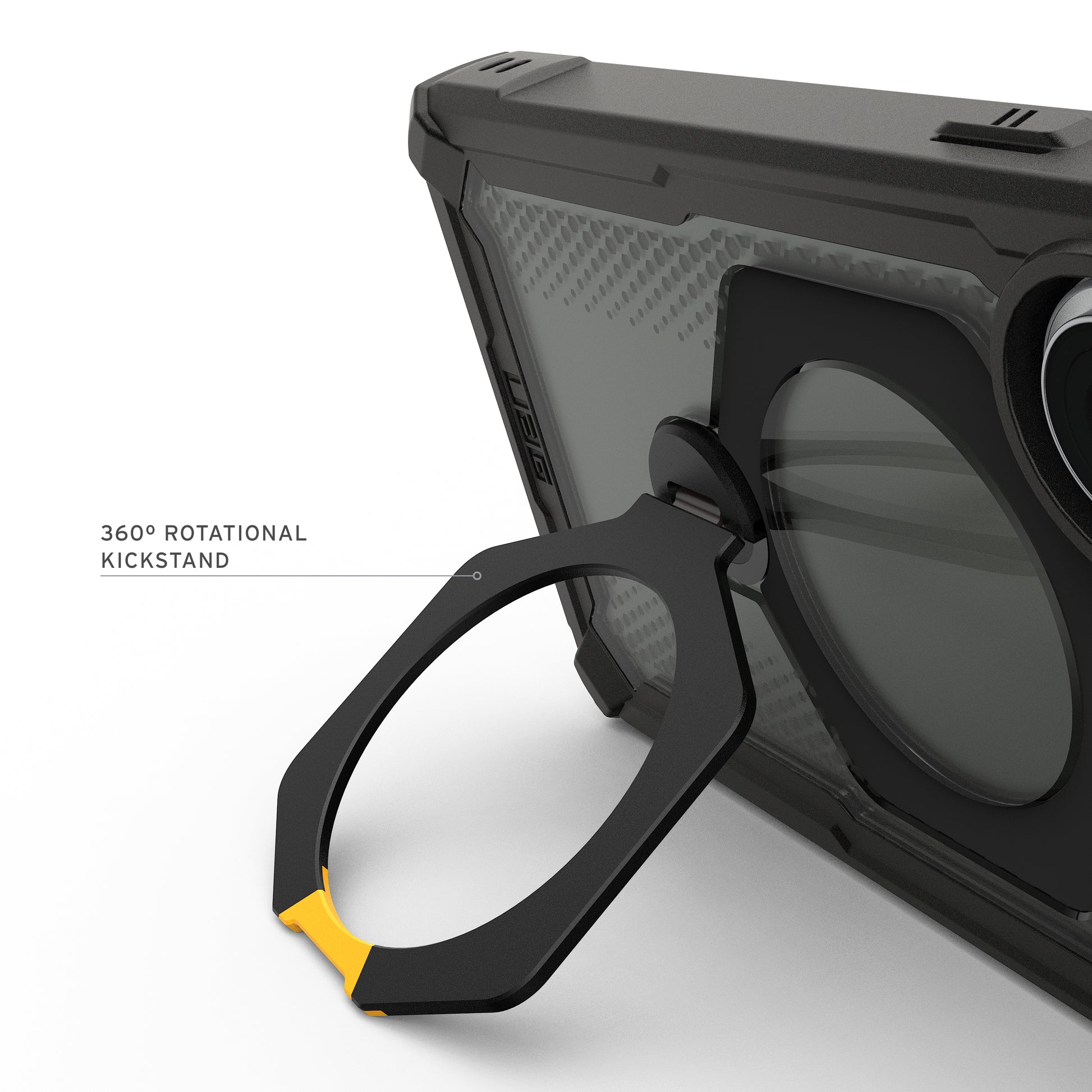 Urban Armor Gear UAG Plasma XTE 360 Backcover – für Samsung Galaxy S26 Ultra, mit Ständer, TPU, Schwarz, bis 6 m Sturzsicher