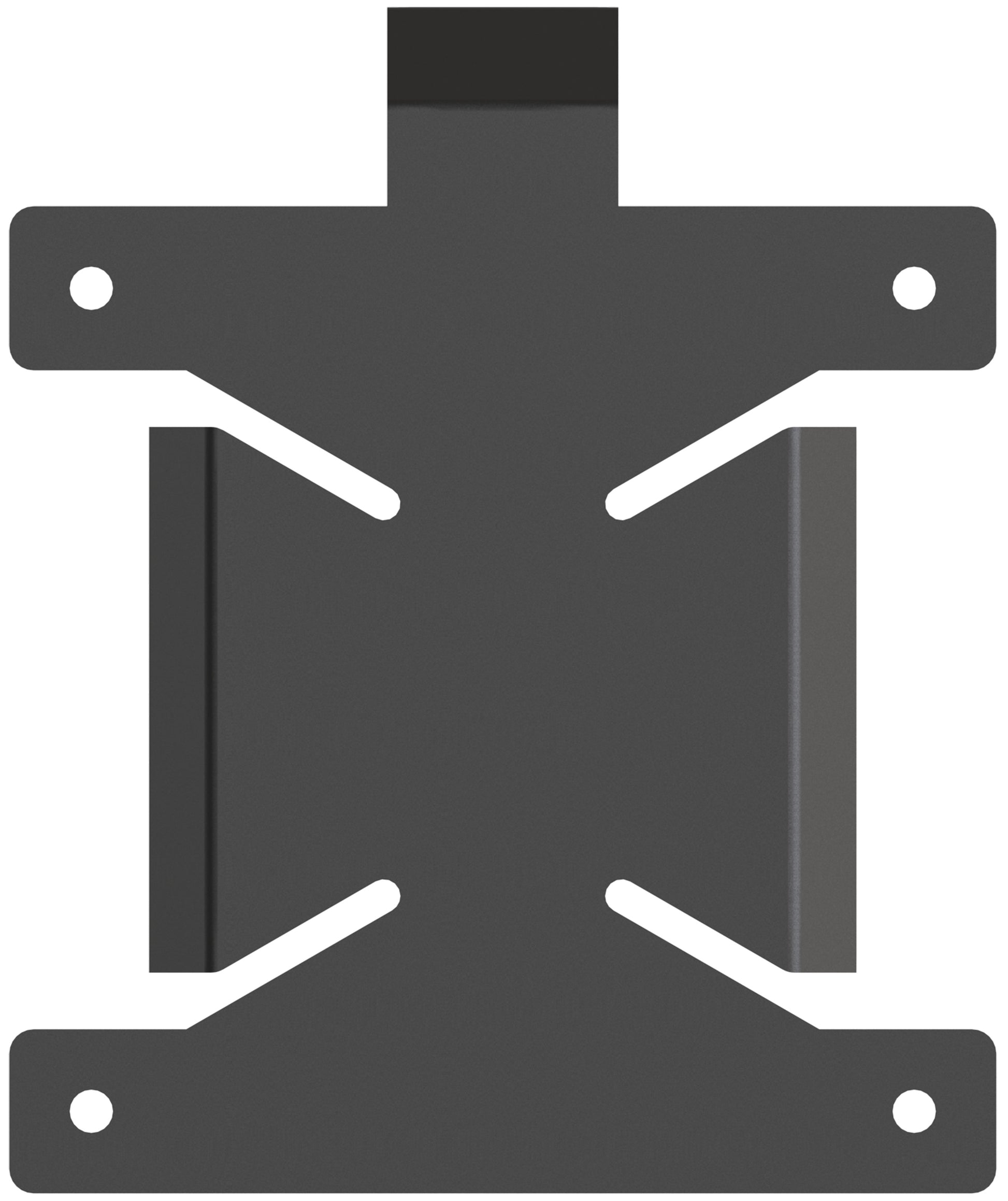 iiyama VESA-Adapterplatte – Klemme/Durchführung – 1 Monitor – 32–34" – Schwarz – für PC/Media Player