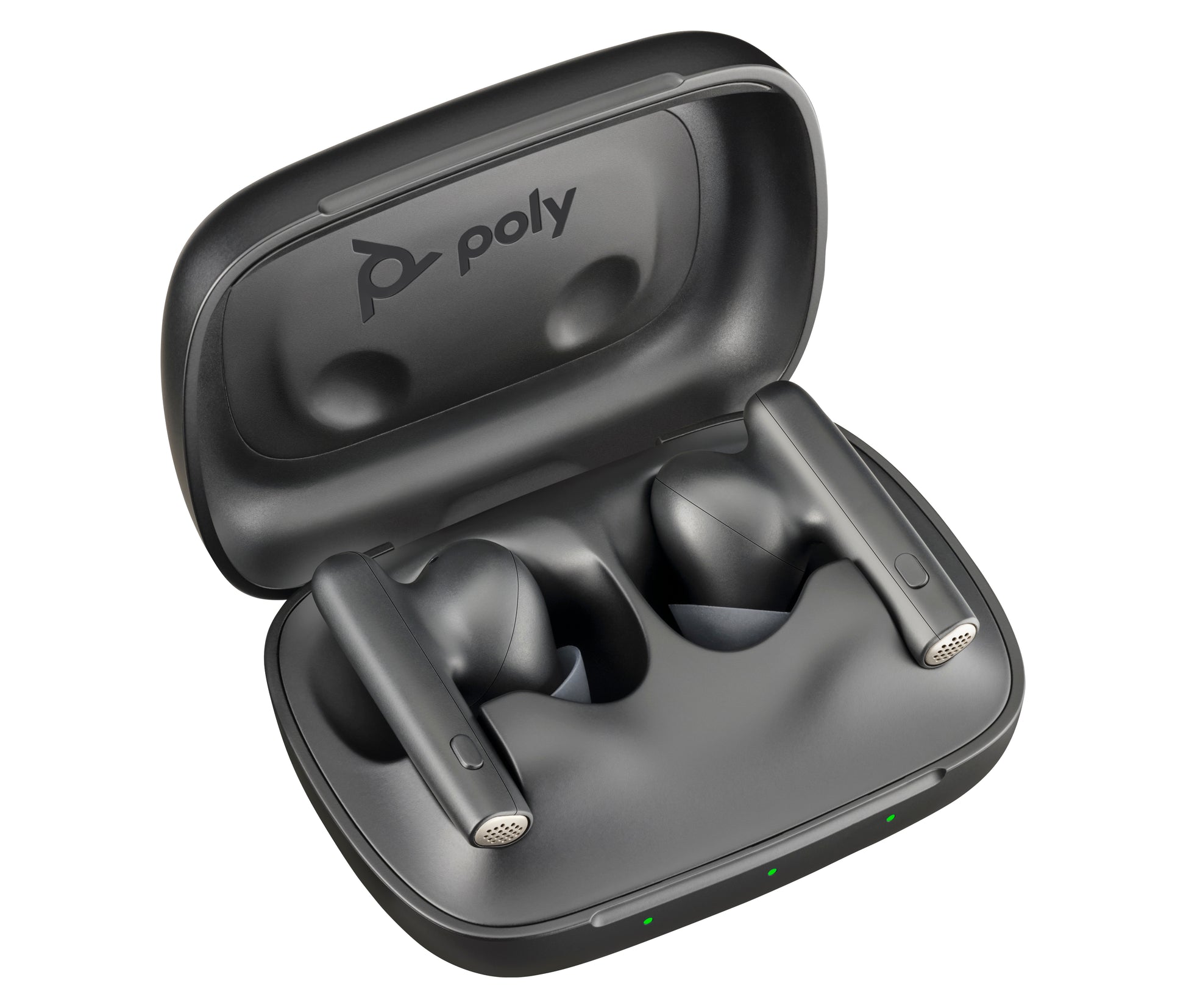Poly Voyager Free 60 UC Office-Headset – In-Ear, Stereo, BT, mit USB-A-Dongle, mit Ladecase, Schwarz, BT 5.3