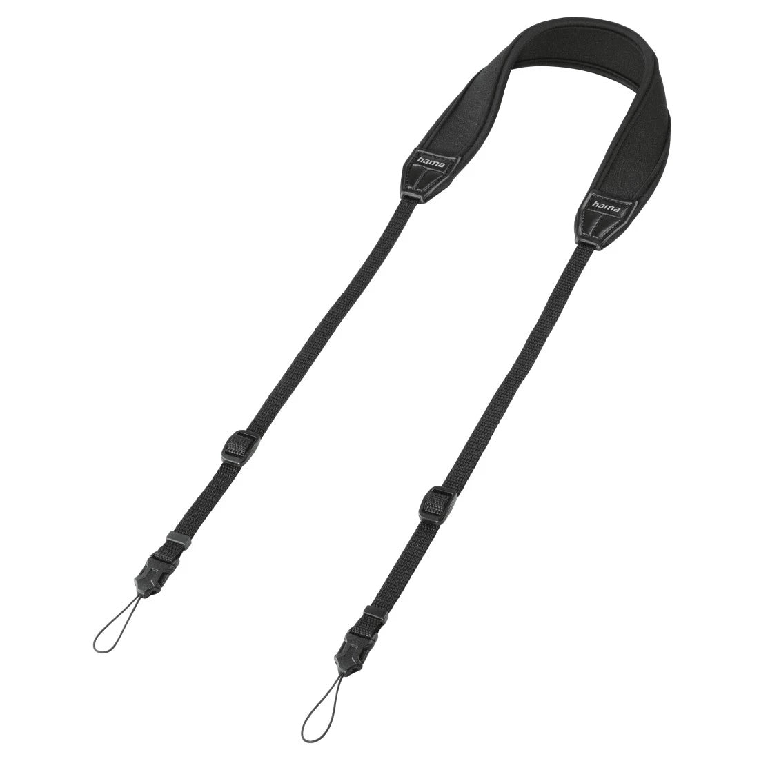 Hama Loop 130 Gurt – Neopren, 1,30 m, 10 mm – Schwarz
