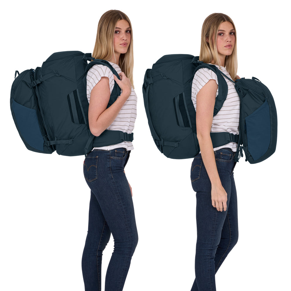 Thule Landmark Travel Pack – Freizeit-Rucksack – 60 l, dunkelblau