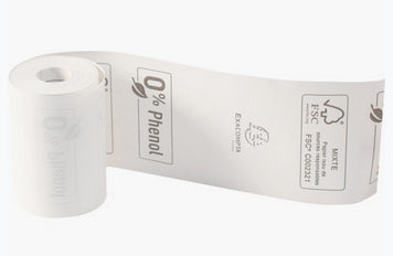 Exacompta Thermorolle – 57 mm × 18 m, ohne Kern, BPA-frei – 20 Stk.