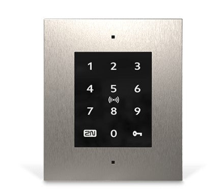 2N Zutrittsleser Access Unit 2.0 Touch – 108×45×131 mm, schwarz