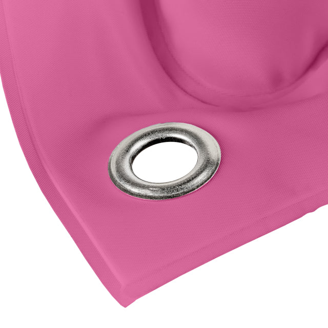 Kolma Luftmatratze – mit Kissen, Sicherheitsventil, faltbar – 188 × 78,5 cm – pink – Polyester/PVC – 1 Stk.