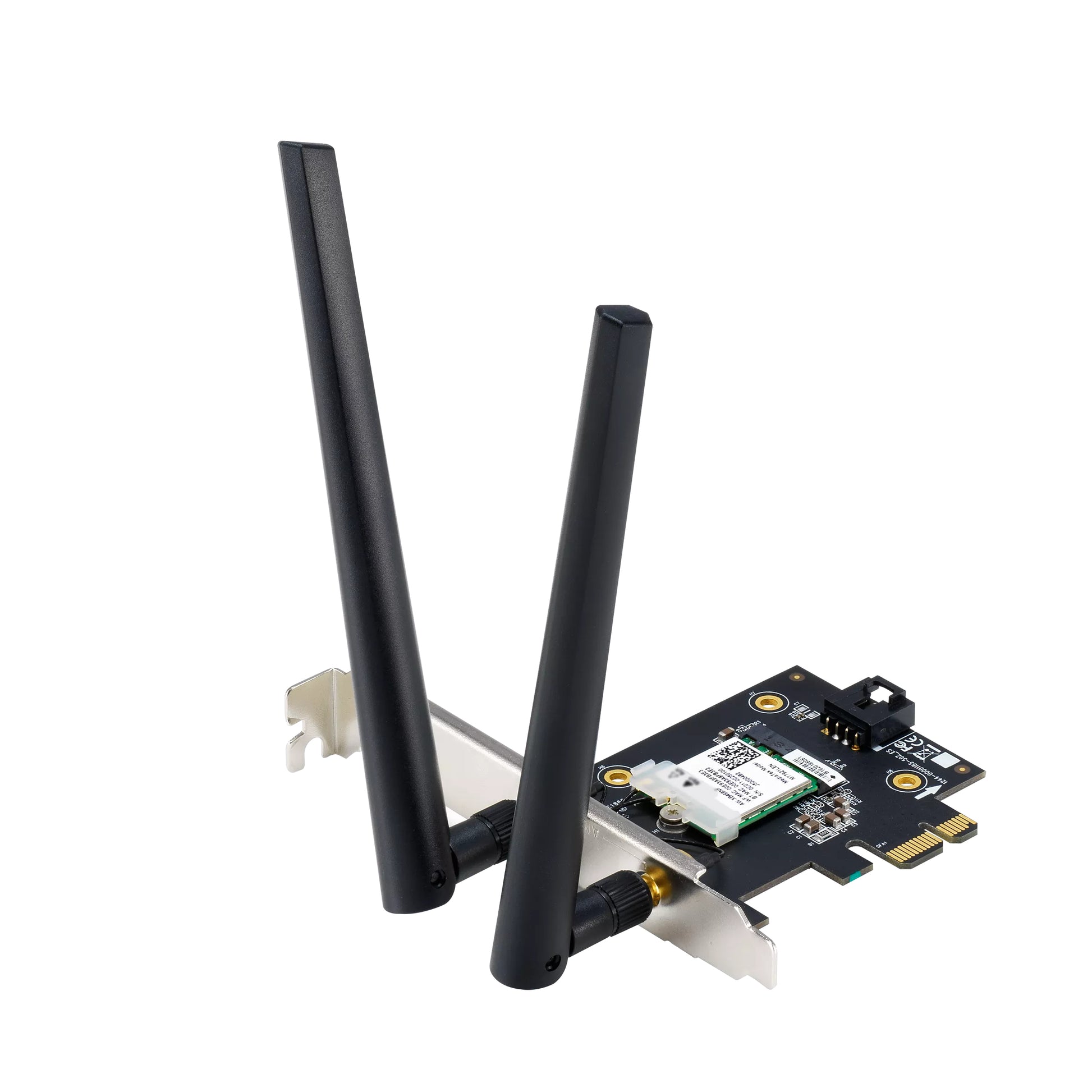 ASUS PCE-AXE5400 – PCIe WLAN-Karte – Wi-Fi 6E (2,4/5/6 GHz), 2,4 Gbit/s, Bluetooth 5.2, für PC