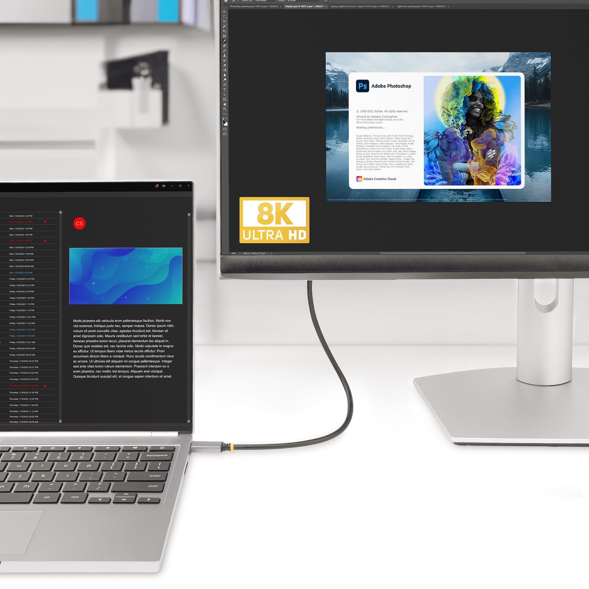 StarTech.com 136B-USBC-HDMI213M Kabel USB-C zu HDMI – 8K (7680 × 4320), HDMI 2.1, 3 m, für USB-C (DP Alt Mode)