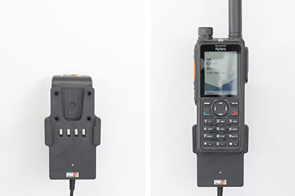 Brodit Aktive Halterung für Hytera HP785/HP705/HP685, Auto, 11–30 V, Schwarz