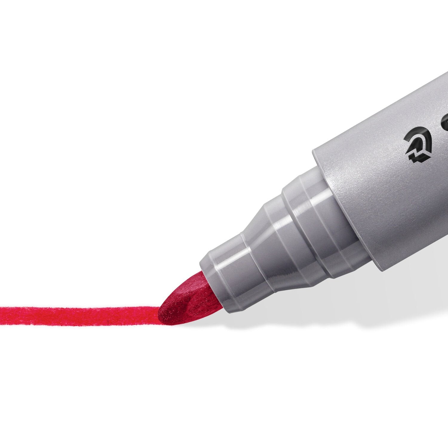 Staedtler Flipchart-Marker – Keil- & Rundspitze 2 mm, 8 Farben, 8er Set, Cap-Off – für Flipcharts/Papier