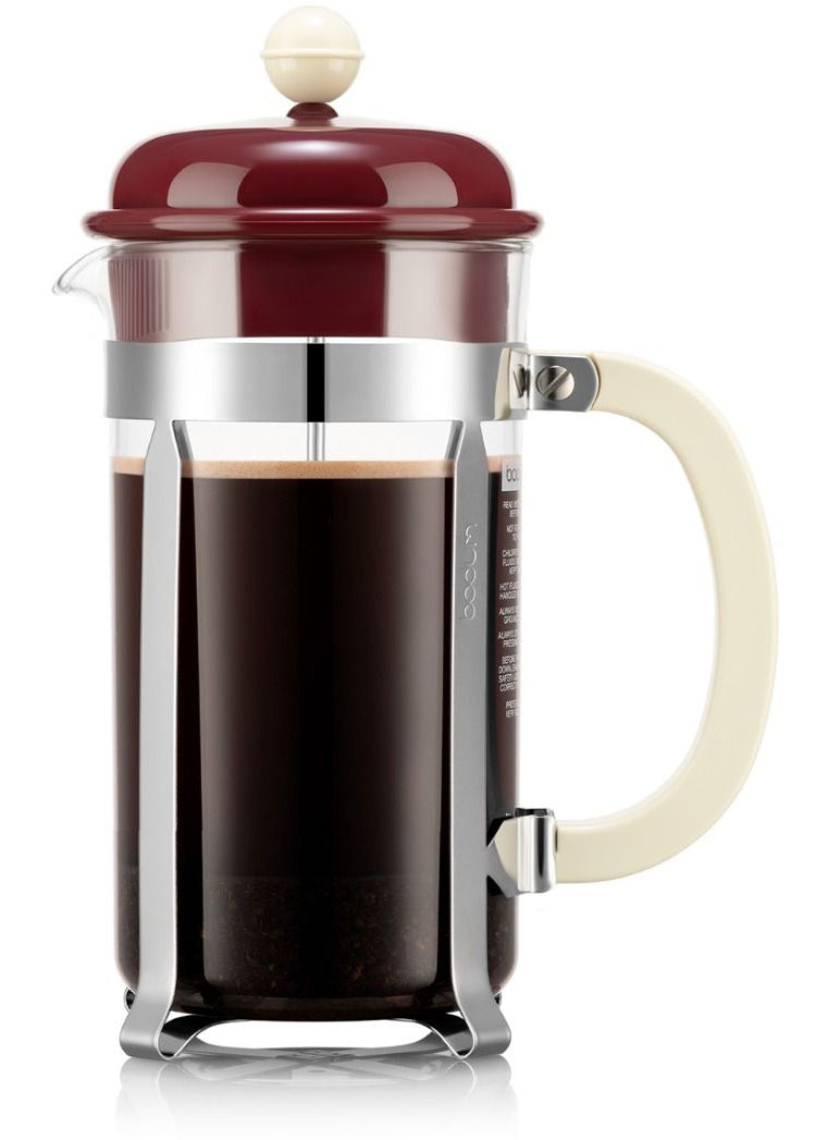 Bodum French Press / Kaffeebereiter – 1 l, 8 Tassen, Borosilikatglas