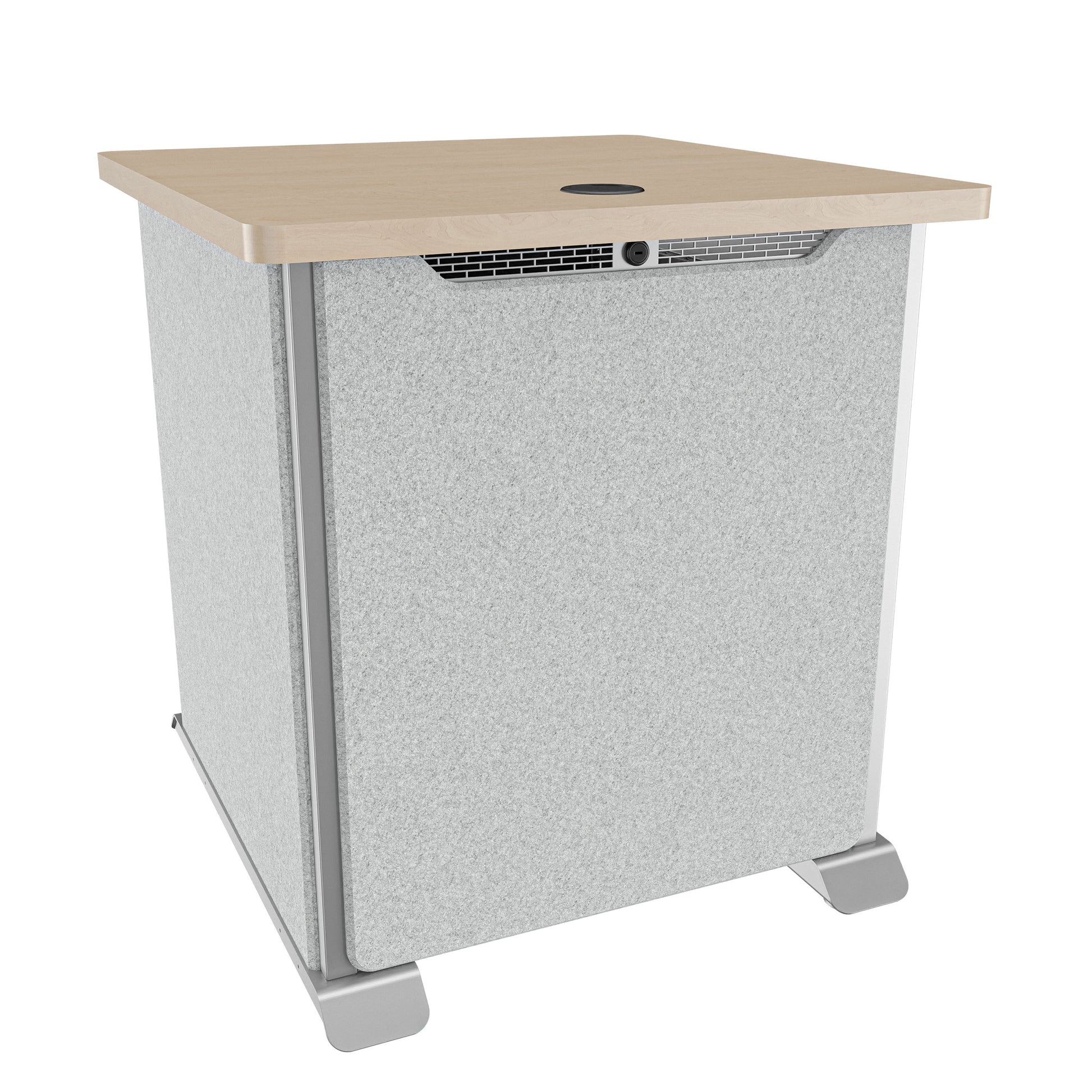 Middle Atlantic Forum FMR-1227E1MS – 19" Netzwerkschrank 12U, 654 × 685,8 × 711,2 mm, silber, Stahl