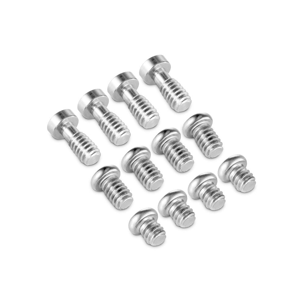 SmallRig 1713 Schraubensatz – 1/4-20" Gewinde – Edelstahl, Silber – 13er-Pack