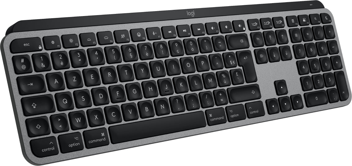 Logitech MX Keys S Für Mac – Tastatur, Kabellos (Bluetooth), FR-Layout (FR) – für macOS