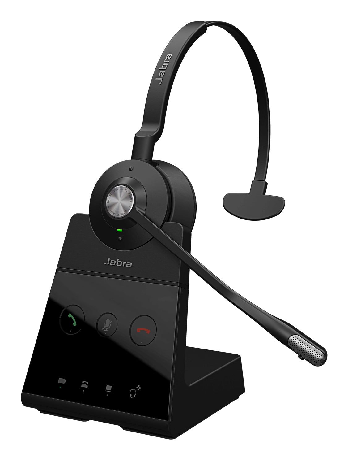 Jabra Engage 65 SE Mono – Headset – DECT, Basisstation, Boom-Mikrofon – Schwarz, für Büro/Callcenter, bis 13 h