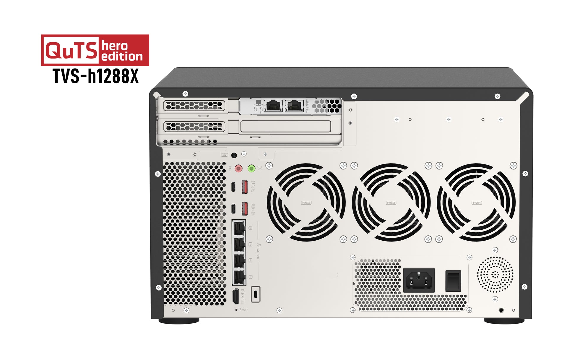 QNAP TVS-h1288X-W1250-16G Speichergerät – 12 Bay