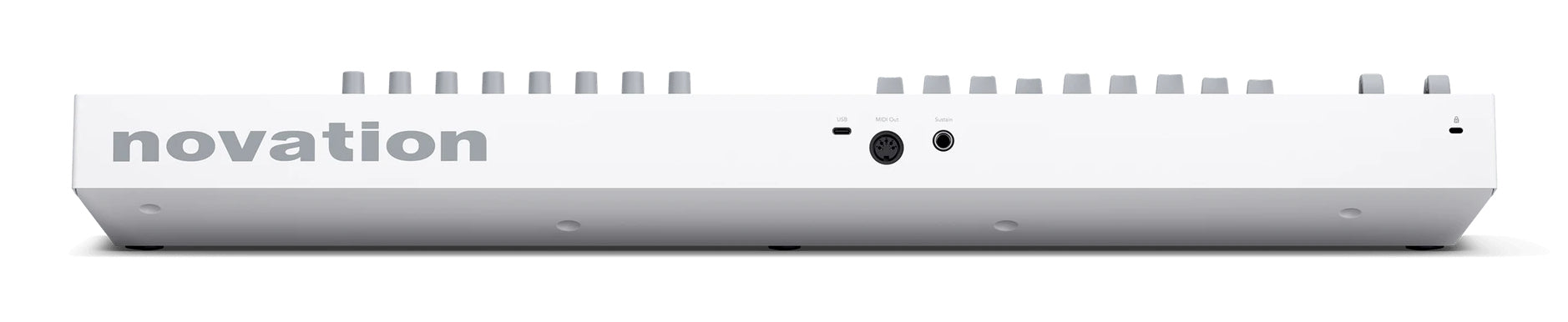 Novation Launchkey 49 – MIDI-Tastatur – kabelgebunden (USB-C) – Weiss
