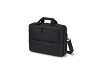 DICOTA Notebook-Tasche bis 14,1" – aus 100% recyceltem PET, wasserabweisend – Schwarz
