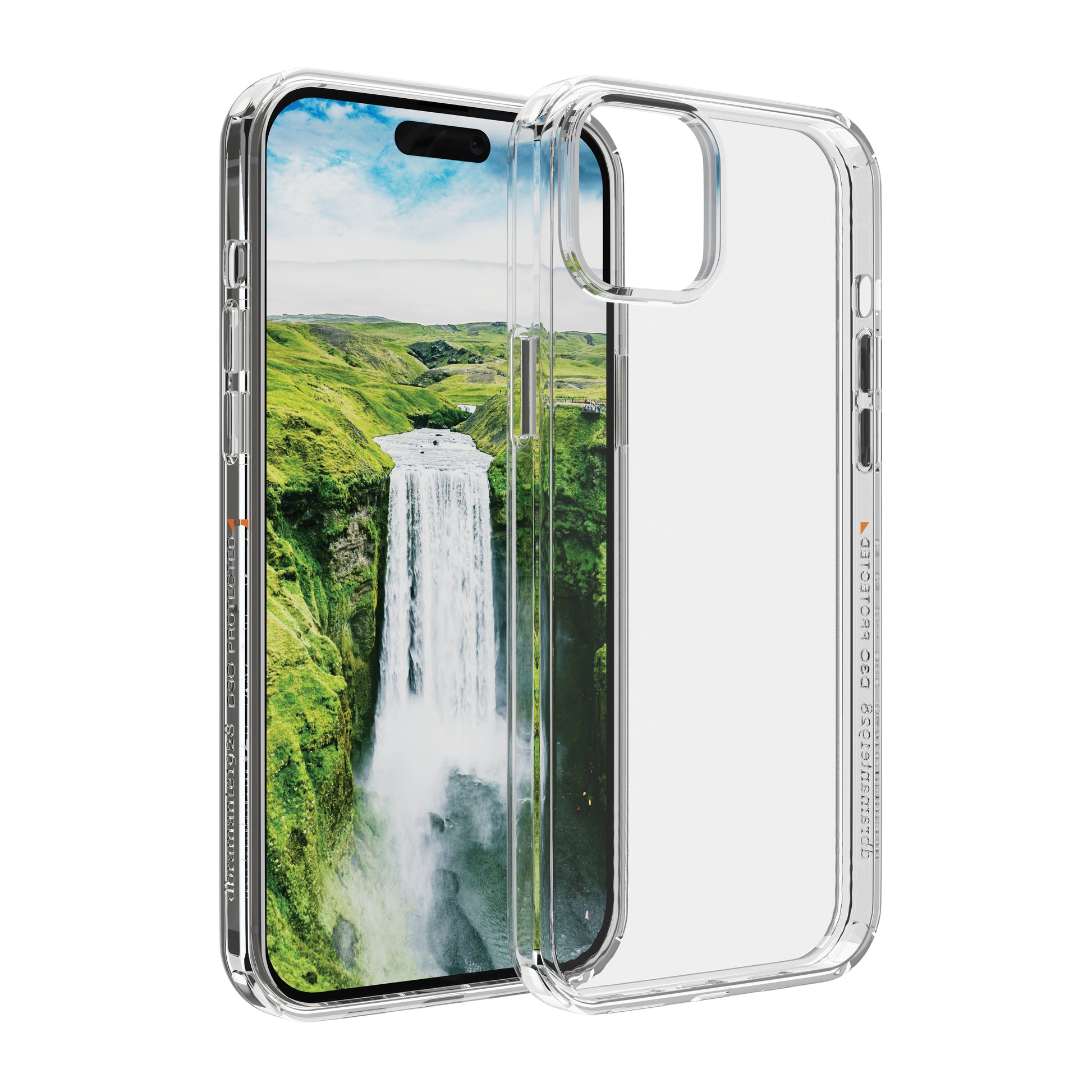 dbramante1928 Iceland Ultra D3O Backcover – für Apple iPhone 15 Plus, D3O, Transparent
