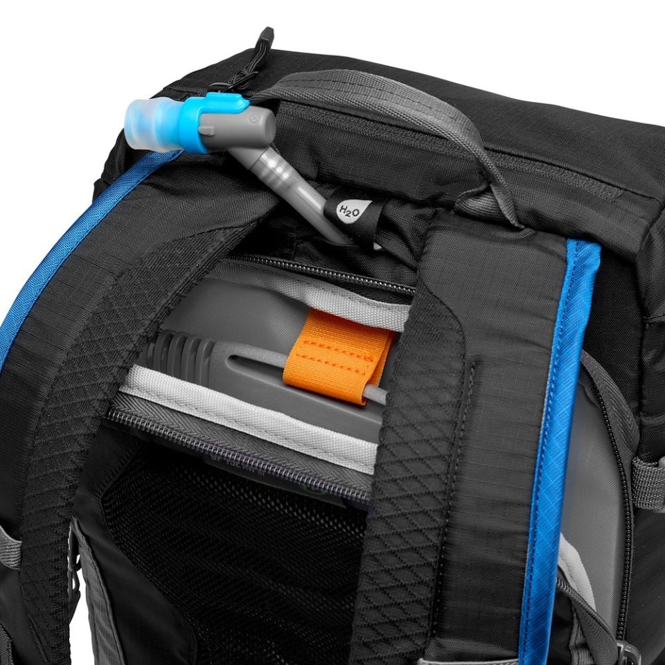 Lowepro PhotoSport BP 15L AW III Kamerarucksack – 15 l, herausnehmbares Kamerafach – Blau/Grau