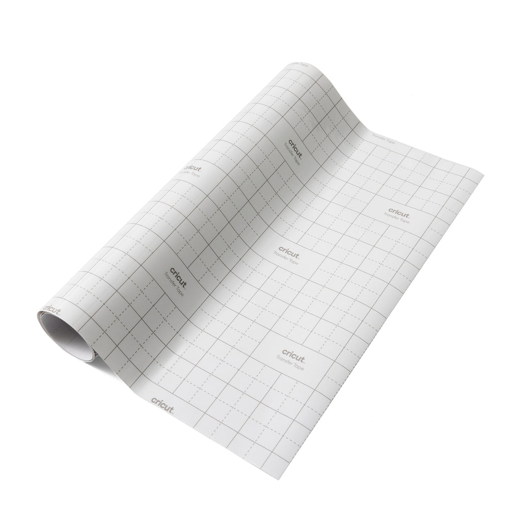 Cricut Transfertape selbstklebend – transparent – 30,5 × 370 cm – für Schneideplotter