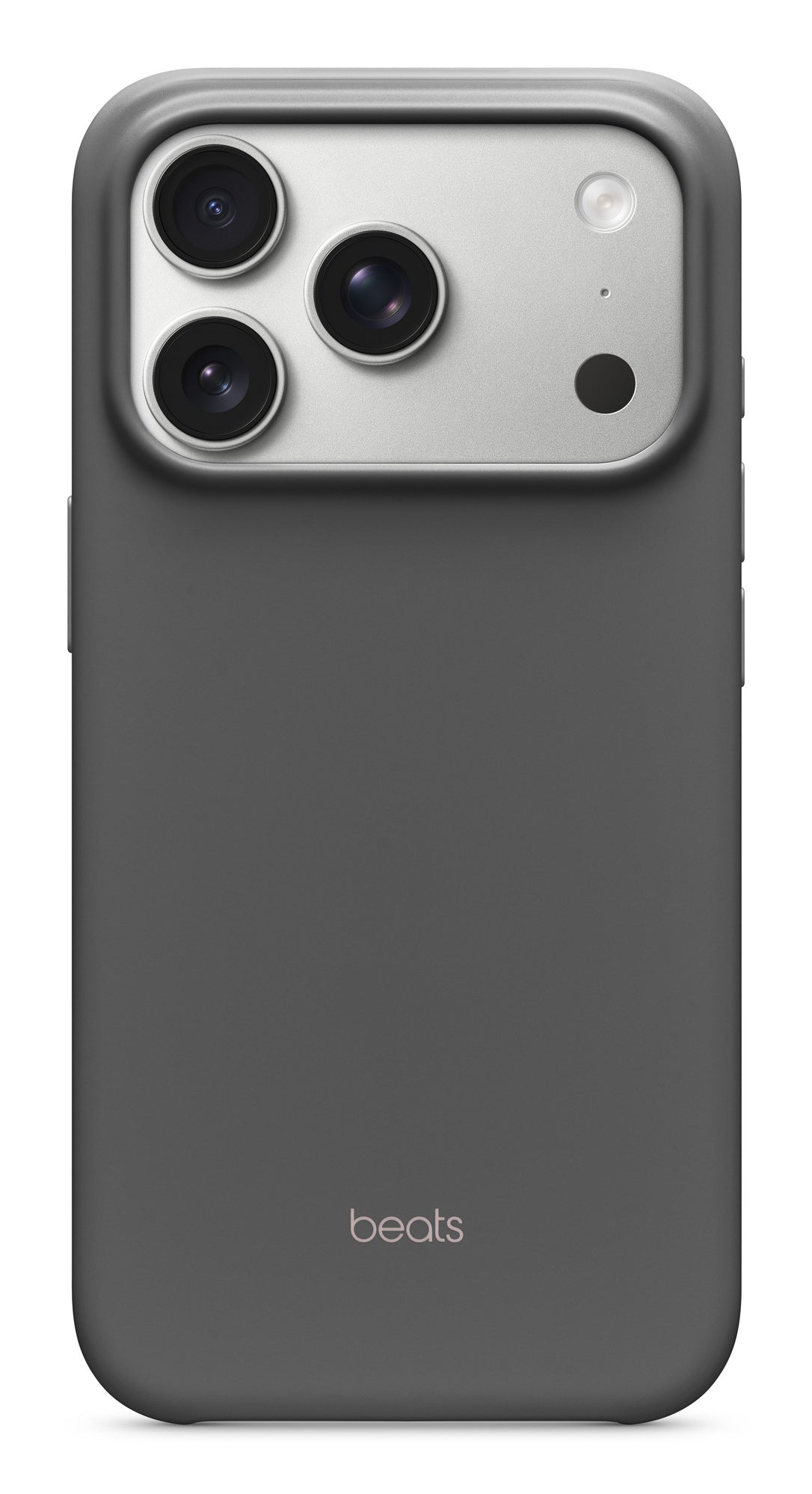 Apple Beats Backcover – für Apple iPhone 17 Pro, MagSafe, Mikrofaser+PC, Granitgrau, kabelloses Laden