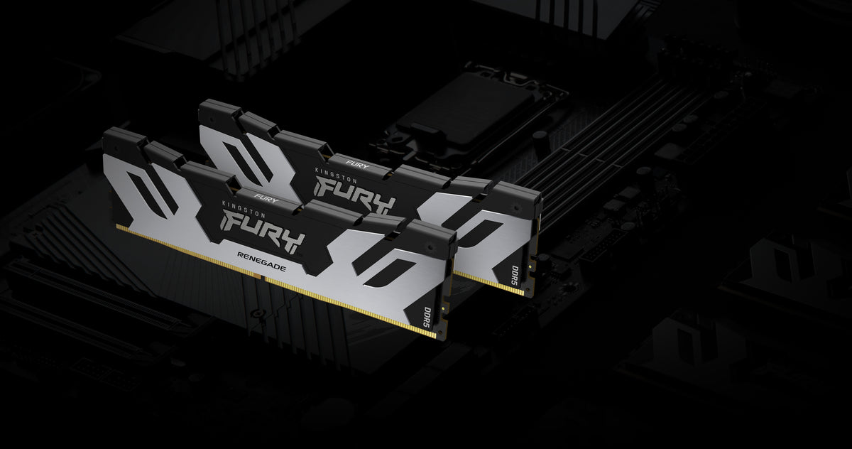 Kingston Technology Kingston Renegade Silver – DDR5‑7600 DIMM – 2×16 GB (Kit), 32GB, CL38, 1.45 V, XMP 3.0