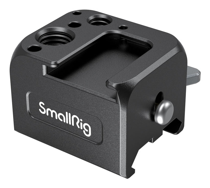SmallRig Halterung 3025 – 33,5 × 38 × 25 mm – Aluminiumlegierung, Schwarz – für RS 3, RS 4, RS 2 und andere