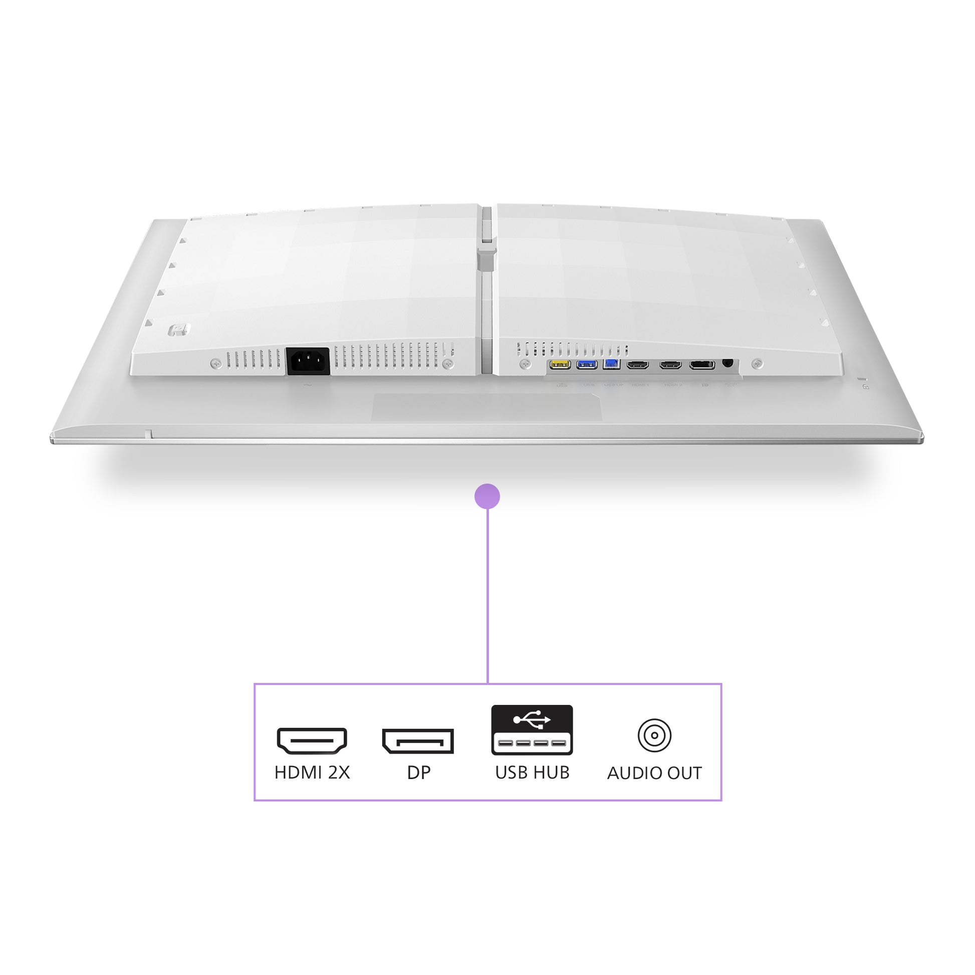 Philips 27M2N8500/00 – Monitor, 26,5" WQHD (2560 × 1440), OLED, 360 Hz, 250 cd/m², VESA 100 × 100, Weiss