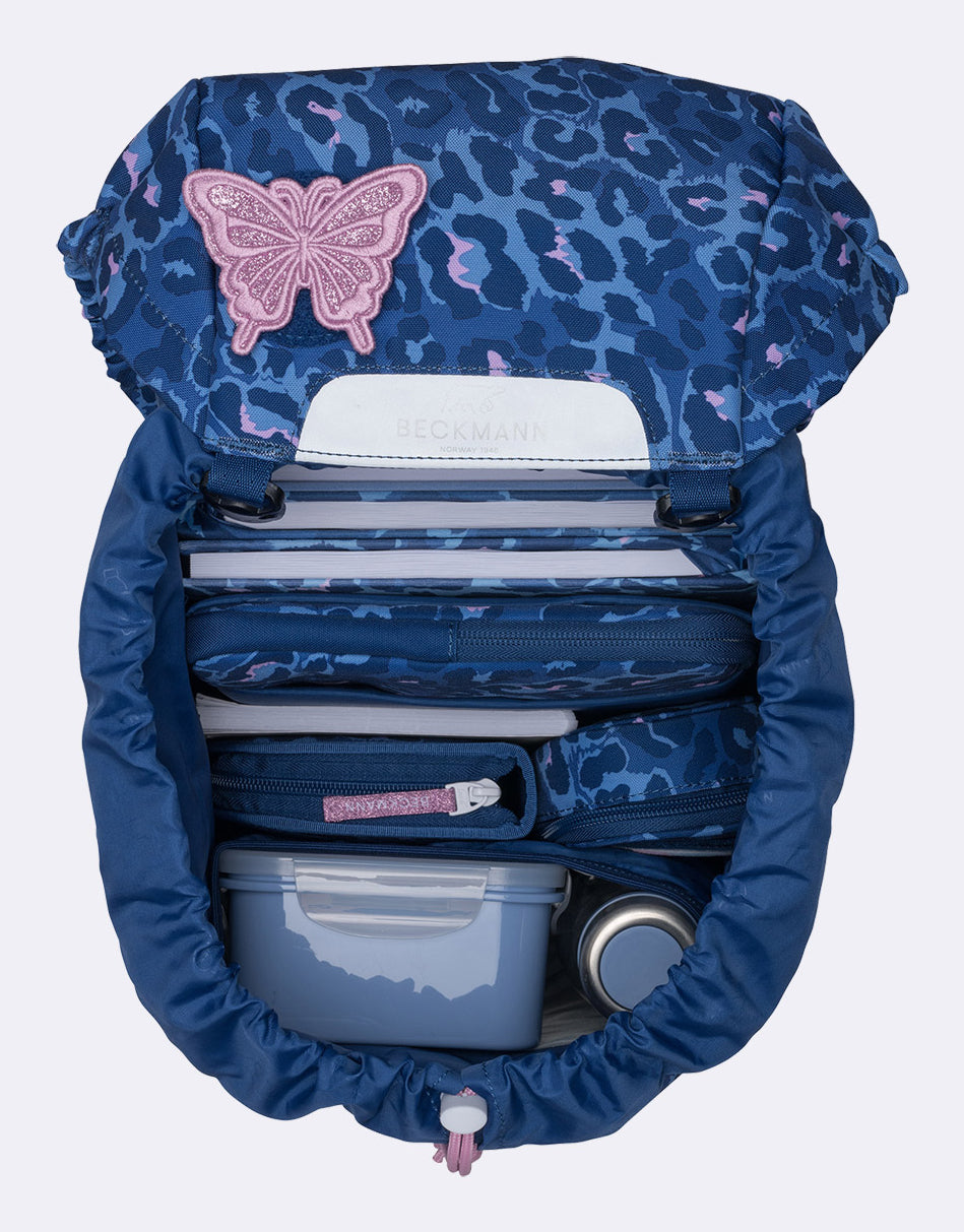 Beckmann Classic Schulrucksack 1st – 6-teilig – Cheetah
