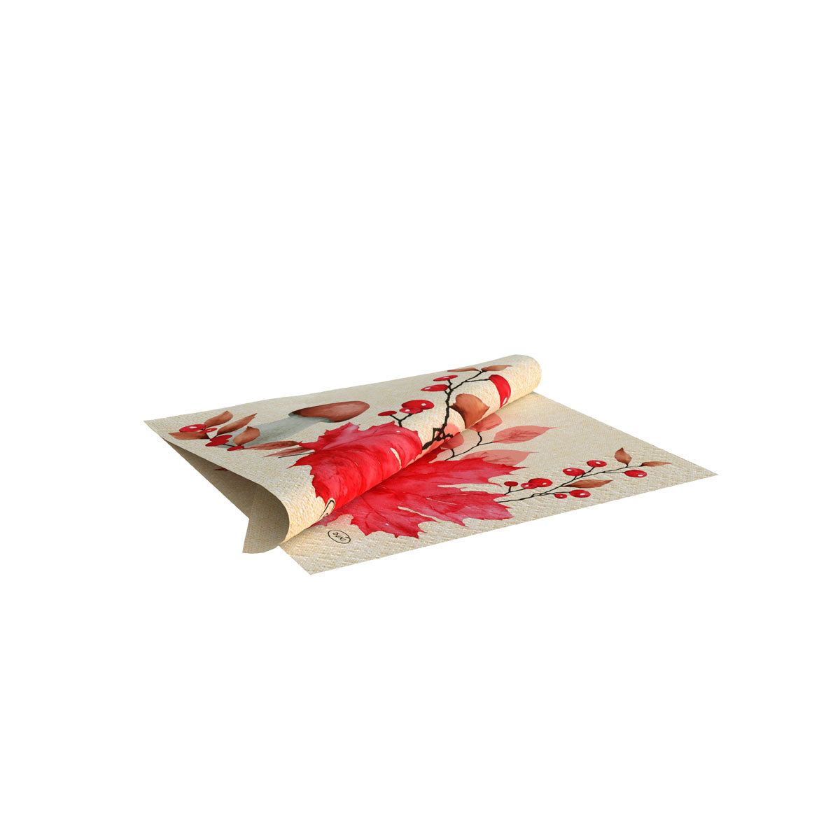Duni Servietten Woodland – 24 × 24 cm, 3-lagig