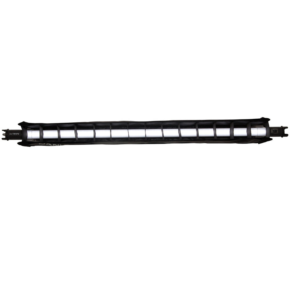 Nanlite BD-PT15C+EC – Barndoor mit Richtgitter, Diffusor, für PavoTube 15C, Schwarz