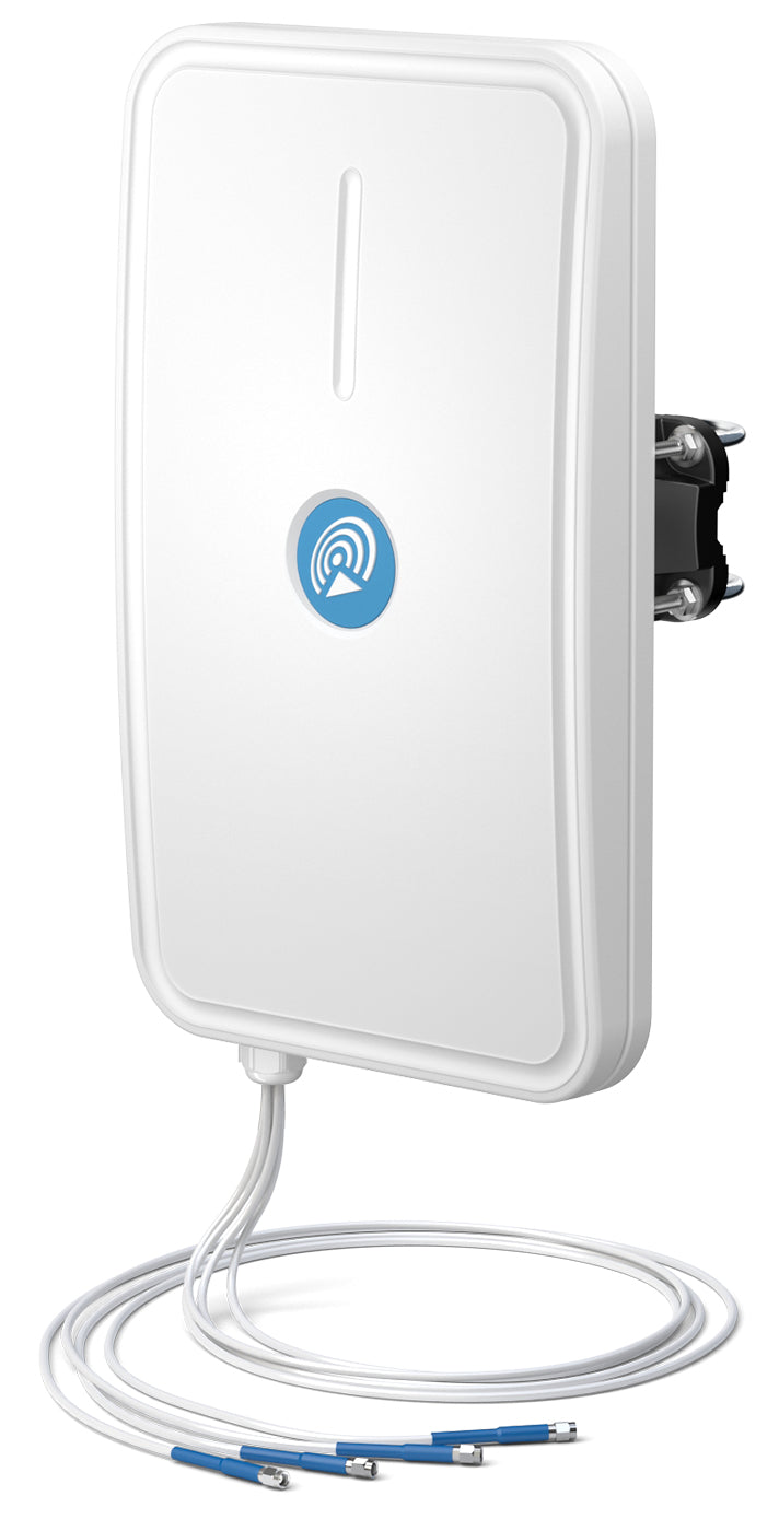 QuWireless QuSector 17HV-90-4 – Richtantenne, 2,4–2,5 GHz, 5,1–5,9 GHz, 17 dBi, RP-SMA, IP67