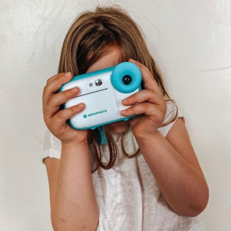 AgfaPhoto Realkids – Kompaktkamera, 10 MP, 720p, Blau