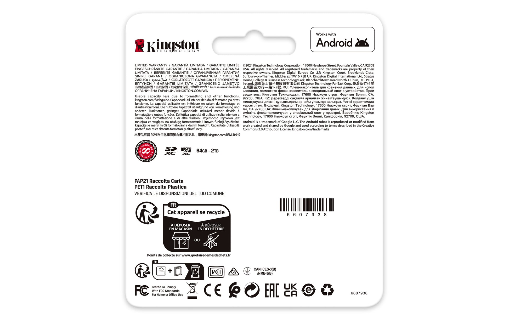 Kingston Technology Kingston Canvas Go Plus microSDXC 256 GB – UHS-I, Klasse 10, U3, V30, A2, 200/160 MB/s, ohne Adapter