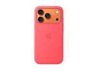 Apple Silikonhülle – Rückcover – für Apple iPhone 17 Pro, MagSafe, Silikon, Bright Guava