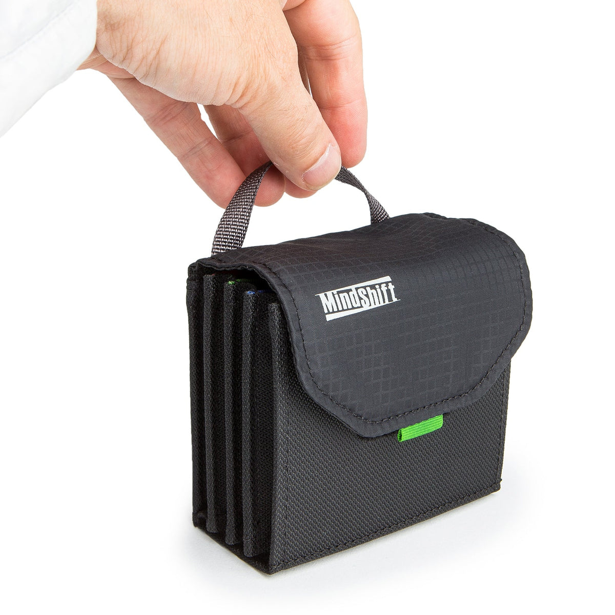 Think Tank Filter Nest Mini Kamerafiltertasche – Nylon, Schwarz – für Filter bis 82 mm Durchmesser