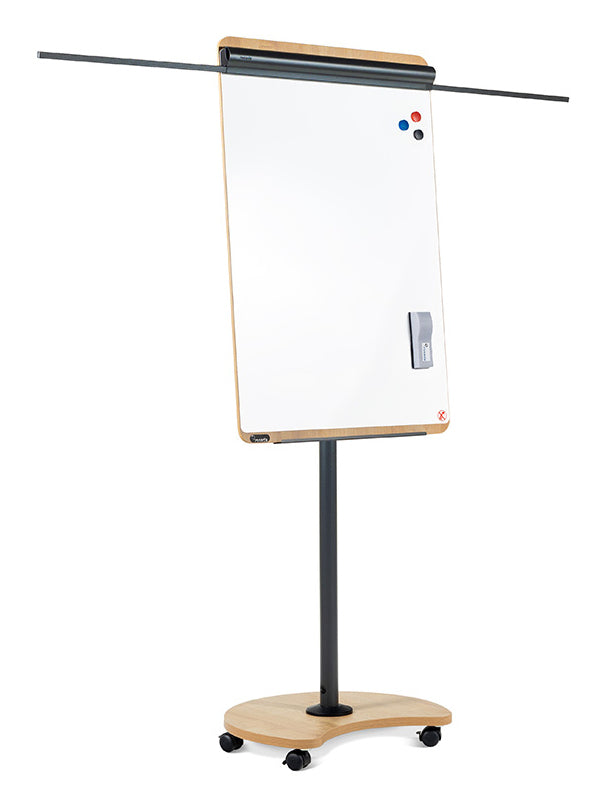 Rocada Flipchart-Block Transformer – 99 × 69 cm, anthrazit, Holz