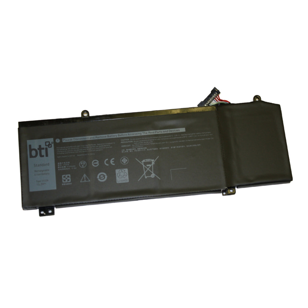 BTI Notebook-Akku – für Dell G7 7590 – 43 Wh, 15,2 V (4 Zellen) – Schwarz