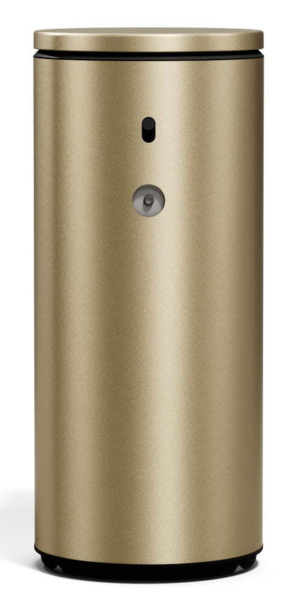 simplehuman ST1102 Automatischer Seifenspender – Tisch – Edelstahl, Gold, Wiederaufladbar